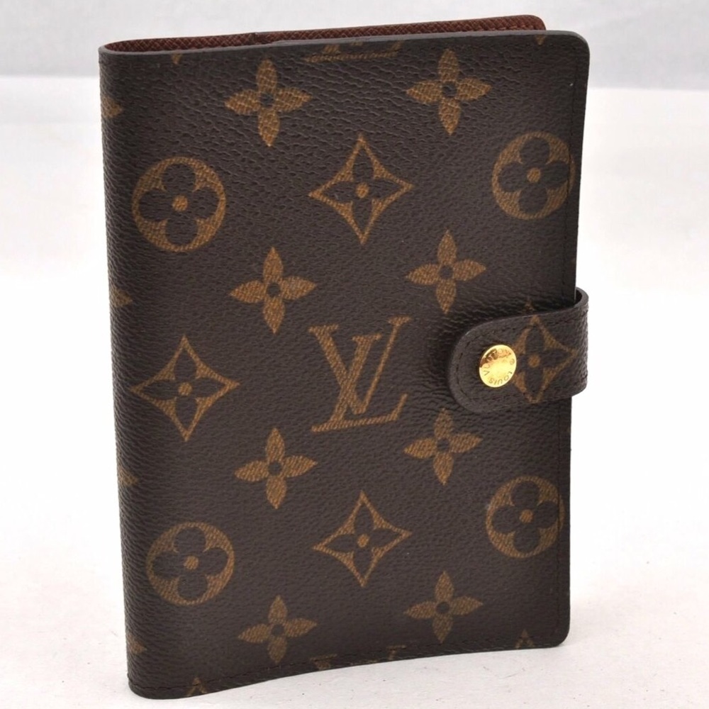 💯Authentic Louis Vuitton LV Monogram Agenda PM